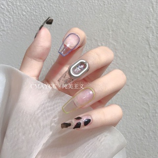 charm mắt xích trang trí móng tay