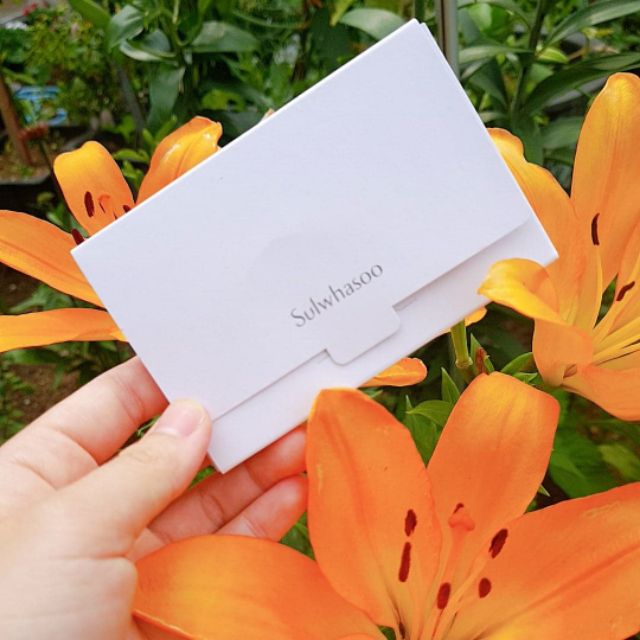Giấy thấm dầu sulwhasoo Sale ( có sẵn)