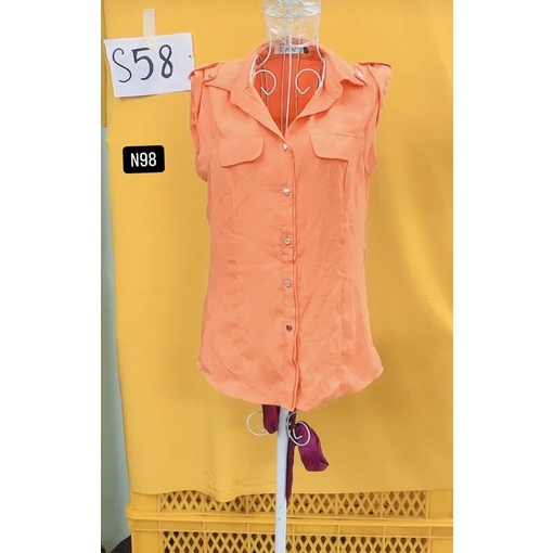 áo somi cam sát nách tôn dáng size M/M+.S58