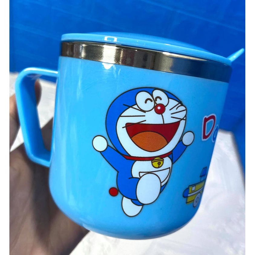 ly giữ nhiệt kitty shop doraemon