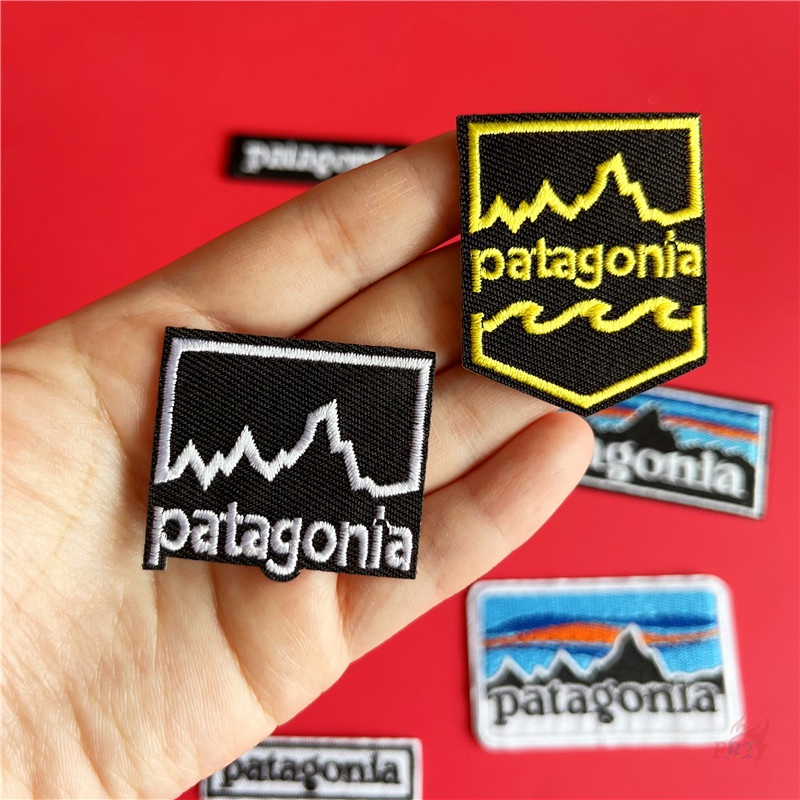 ☸ Patagonia - Miếng Vá Sắt Ngoài Trời ☸ 1 Cái Tự May Thêu Trên Sắt Trên Huy Hiệu Miếng Vá