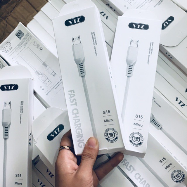 Cáp Sạc VTZ S15 MicroUSB 1m Cho Điện Thoại Android