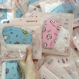 Khẩu trang trẻ em 3D hàng đẹp cho bé từ 0-12t ôm khít khuôn mặt bé-giadungsieure