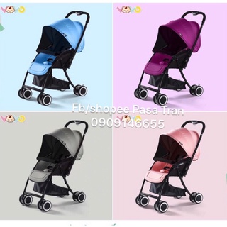 Xe đẩy Vovo 2 chiều 3 tư thế 2020(có màn che nắng)