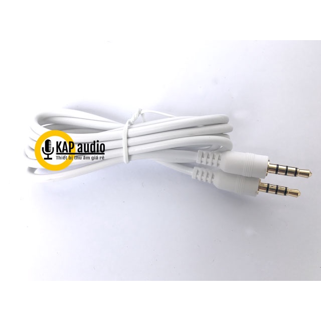 Dây Lấy Nhạc Cho Sound Card XOX K10, H9, K300. Hàng Chuẩn Loại 4 Khấc, Âm Thanh Ổn Định. Bảo Hành 12 Tháng
