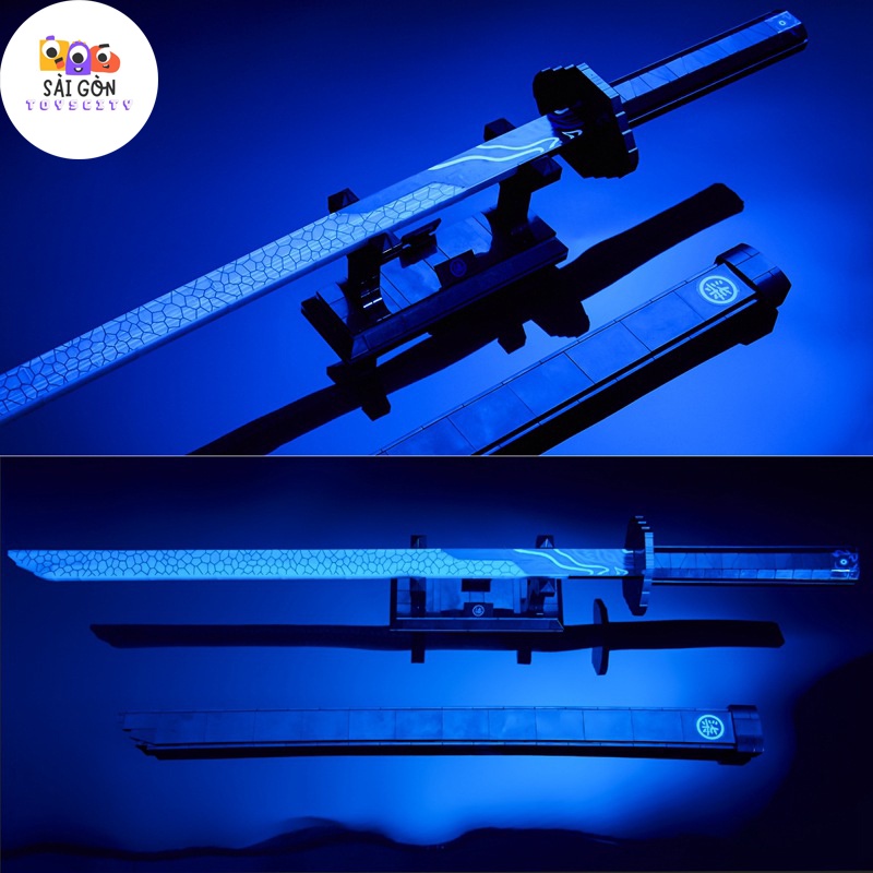 Đồ Chơi Lắp Ráp Xếp Hình Mô Hình Thanh Kiếm Magiced Blade Knife Của Killer Seven DK1505 Với 853 PCS