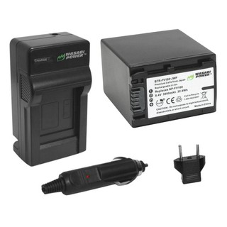Bộ 2 Pin 1 Sạc Wasabi For Sony NV-FV100