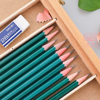 M&G 2B/HB vẽ mỹ thuật, làm bài kiểm tra nhạy với máy chấm thi an toàn với người sử dụng,bút chì chuyên dụng cho học sinh