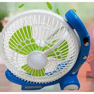 Quạt sạc kiêm đèn sạc YAJIA YJ-5870F