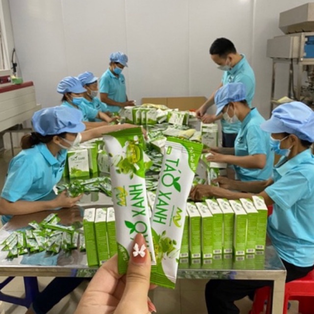 Trà detox táo xanh giảm cân hộp 15 gói