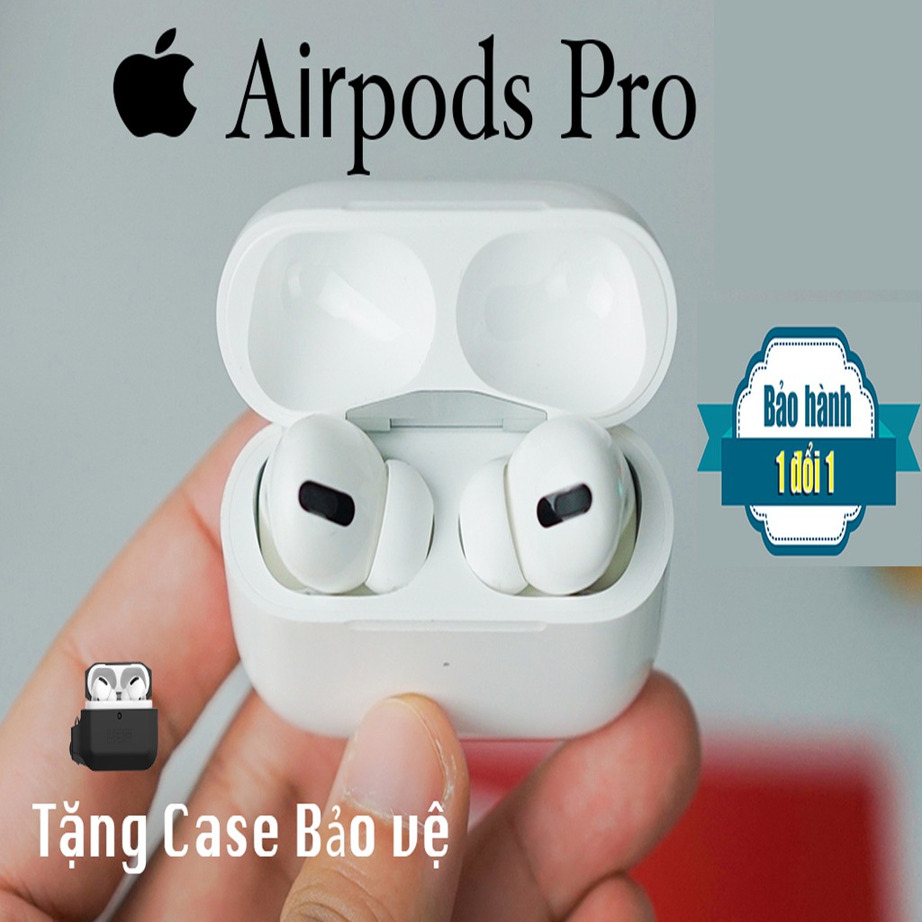 Tai Nghe Không Dây Airpods Pro Nguyên Seal 100% Check setting,  Xuyên Âm, chống ồn, đổi tên, định vị, bảo hành 1 đổi 1