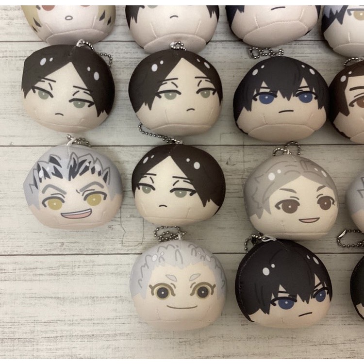 Móc chìa khóa Bánh Bao Nigi Nigi Omanjuu Mascot Haikyuu!! chính hãng Nhật Bản