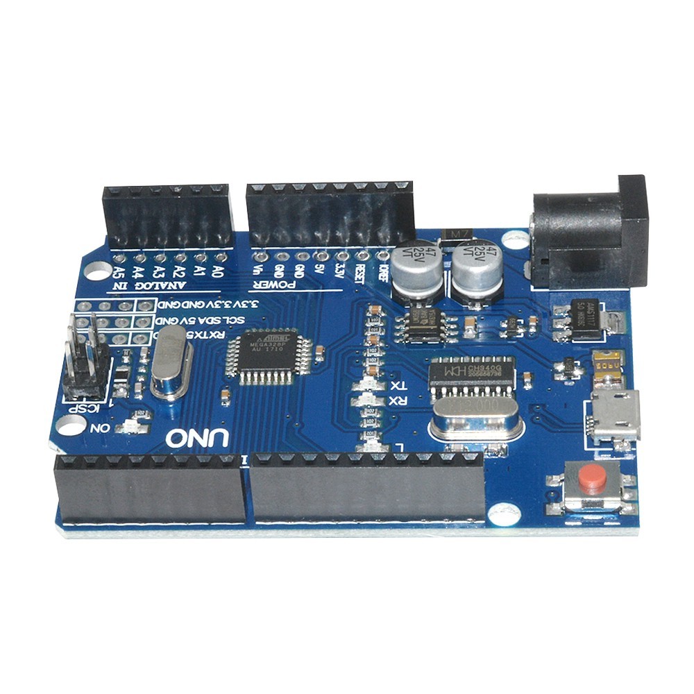 Arduino UNO R3 Micro USB ATMEGA328P-16AU CH340G Phiên bản mới nhất
