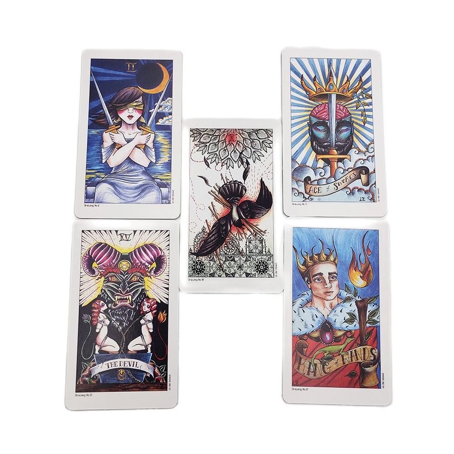 Bộ bài Eight Coins Tattoo Tarot T15