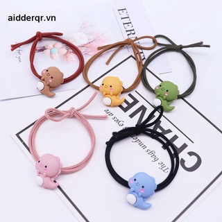 🌸🌸dây cột tóc cao su thắt nút hình khủng long dễ thương phong cách hàn quốc