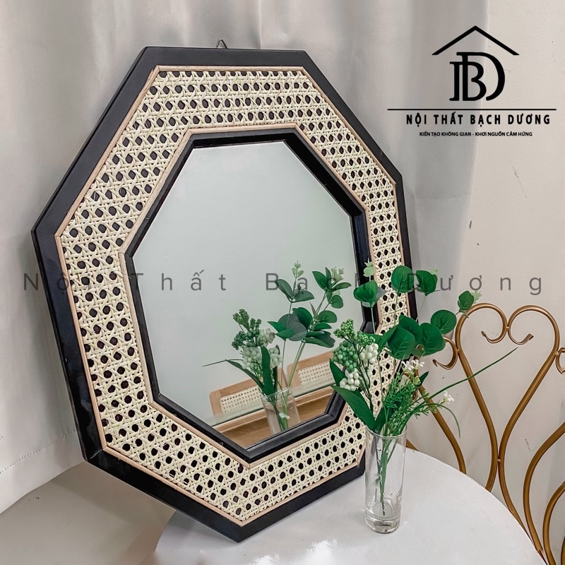 [GƯƠNG DECOR] Gương Mây Vat Giác