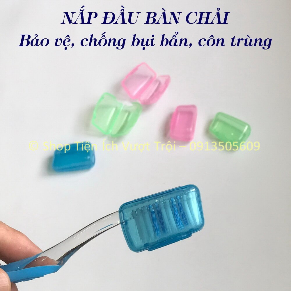 Bảo vệ đầu bàn chải, chống bụi bẩn, dây nước ra đồ trong túi khi mang theo người, đi du lịch, đi làm-Tiện Ích Vượt Trội