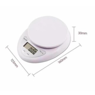 CÂN TIỂU LY 5 KG ELECTRONIC KITCHEN SCALE