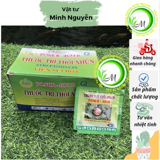 Thuốc trị thối nhũn dạng viên sủi hình bắp cải Poner trị thối nhũn hình bắp cải cho lan, thối nhũn cho lan