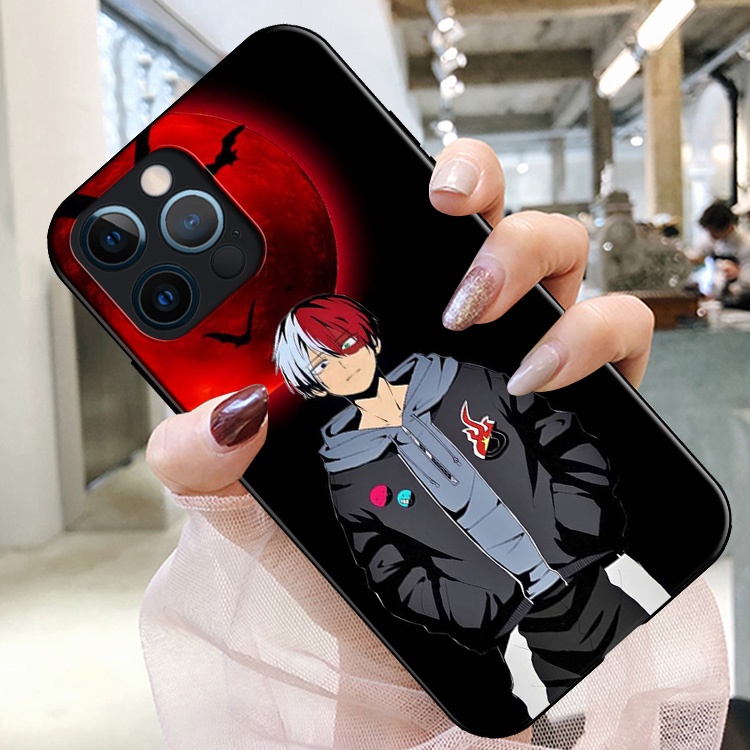 Ốp Điện Thoại Mềm Họa Tiết Shoto Todoroki My Hero Academia Cho iPhone 7 8 7+ 8+ 6+ 6S+ XR XS Max 5 5s VX137