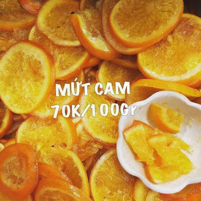 MỨT CAM THÁI LAN( 100gr)