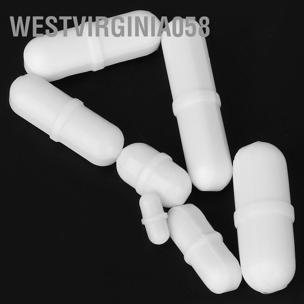 Westvirginia058 Thanh khuấy 7 cái Loại B PTFE Phòng thí nghiệm từ Máy trộn cho máy