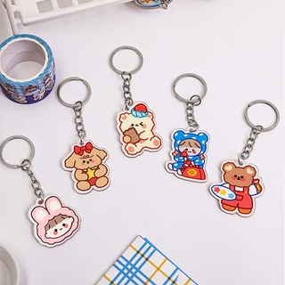 Móc Khóa Hình Hoạt Hình Dễ Thương