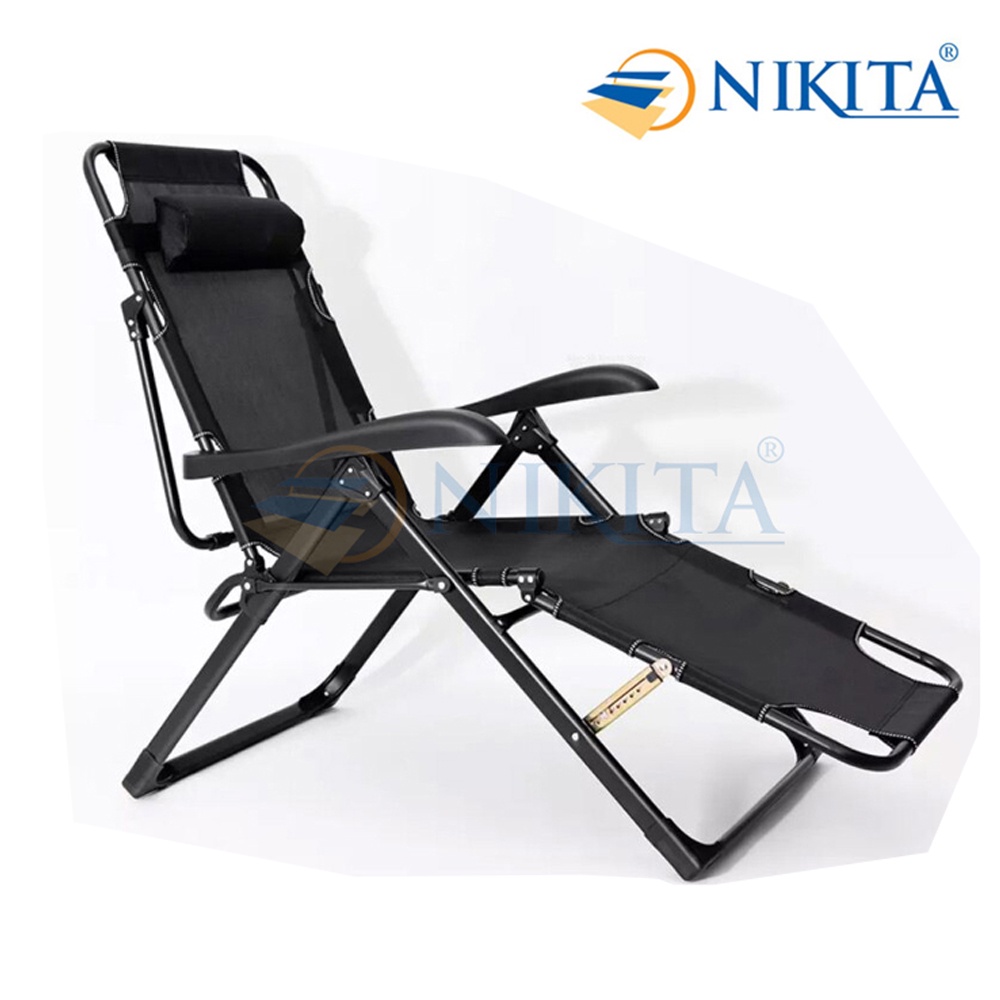 Ghế xếp thư giãn NIKITA NKT 2036, có thể thành giường gấp