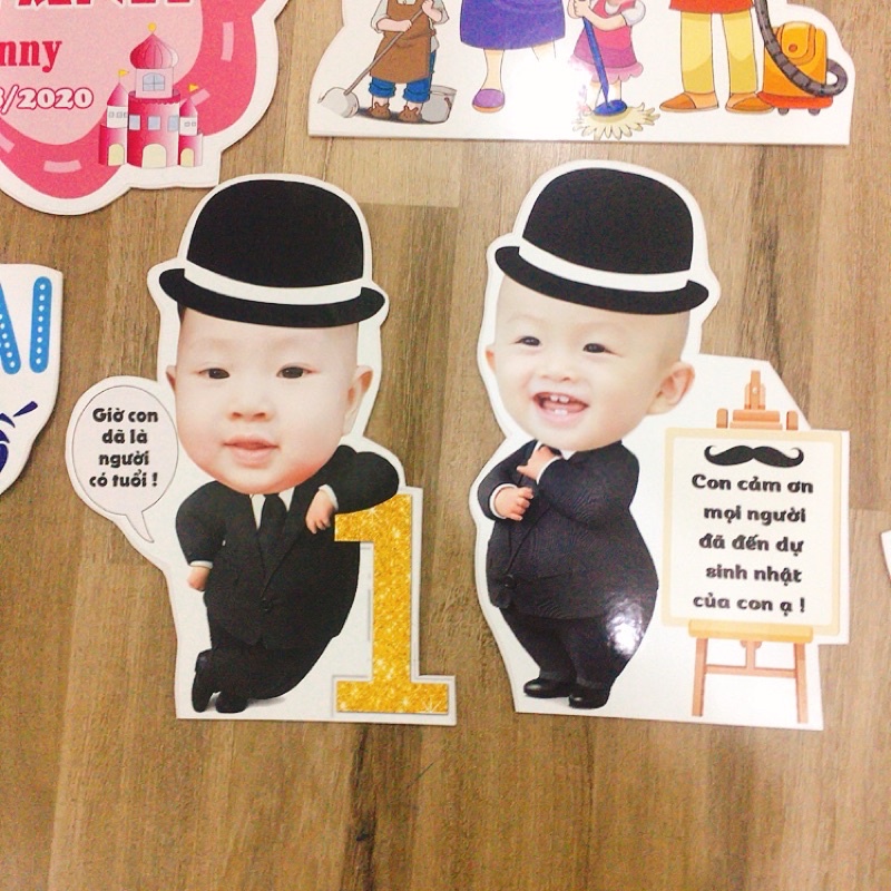 Hình chibi cảm ơn bé trai