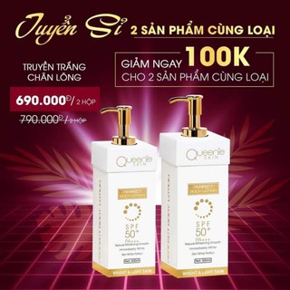 truyền trắng chân lông Queenie skin
