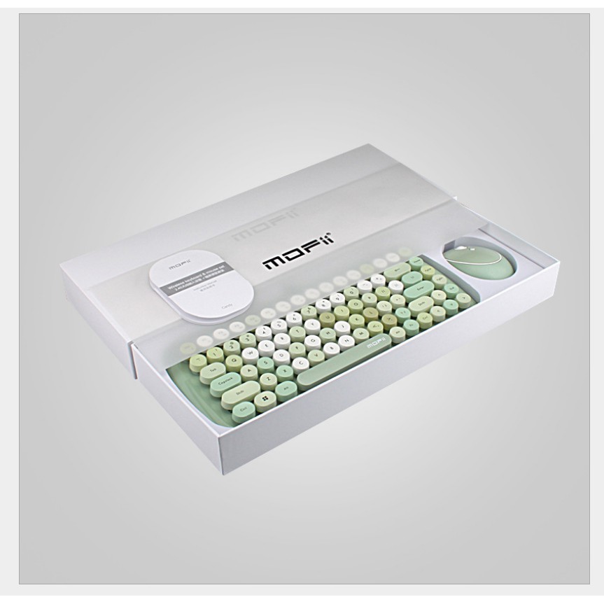 BỘ BÀN PHÍM CHUỘT KHÔNG DÂY MOFII CANDY | BigBuy360 - bigbuy360.vn