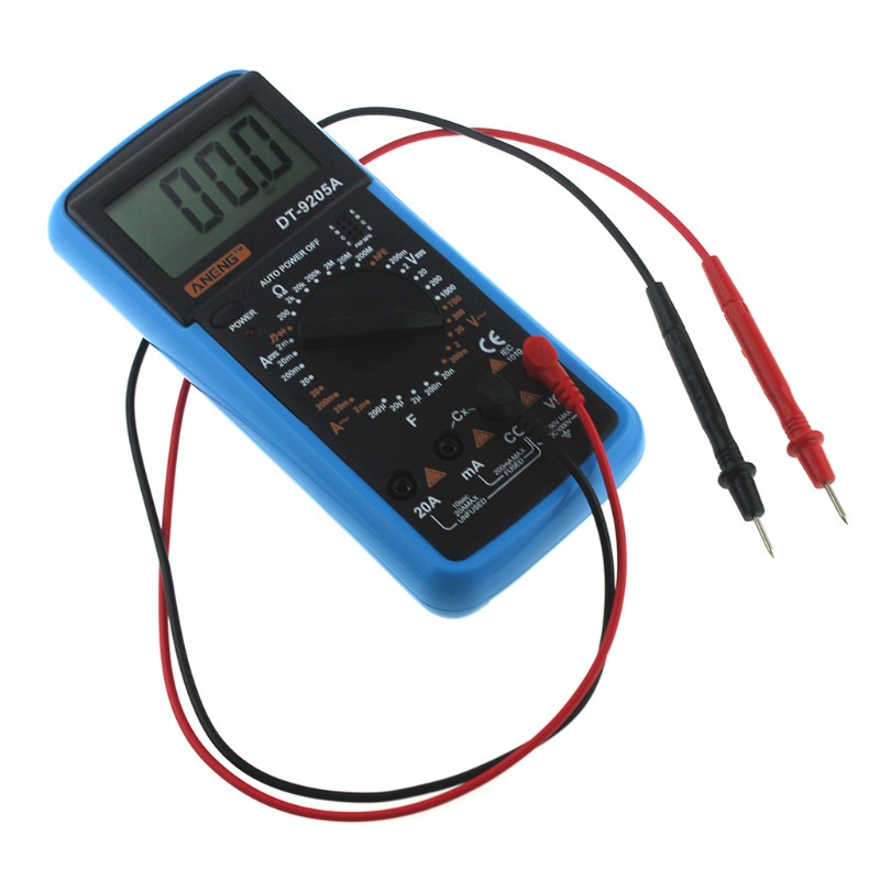 Đồng hồ vạn năng kế dt-9205a có màn hình hiển thị