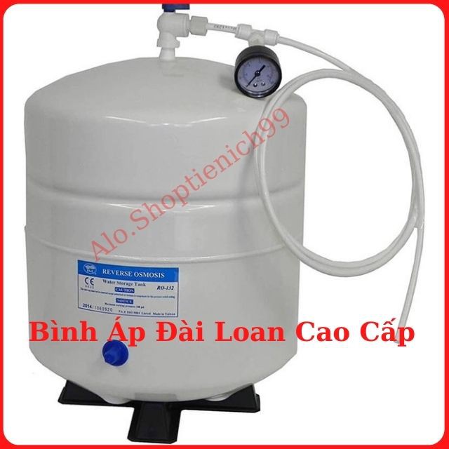 [HÀNG ĐÀI LOAN] Bình Áp Máy Lọc Nước RO - 132 Nhập Khẩu Đài Loan Cao Cấp Giá Rẻ Dùng Được Cho Các Hãng Máy RO Khác.