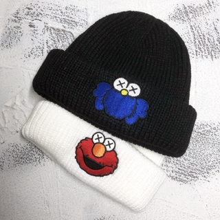 Mũ len in hình sesame street thời trang cá tính