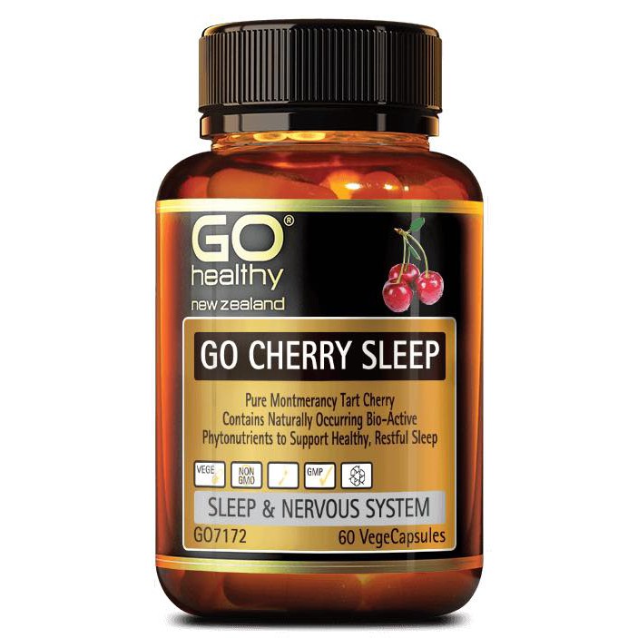 Viên uống Go Cherry Sleep Hỗ trợ giấc ngủ sâu