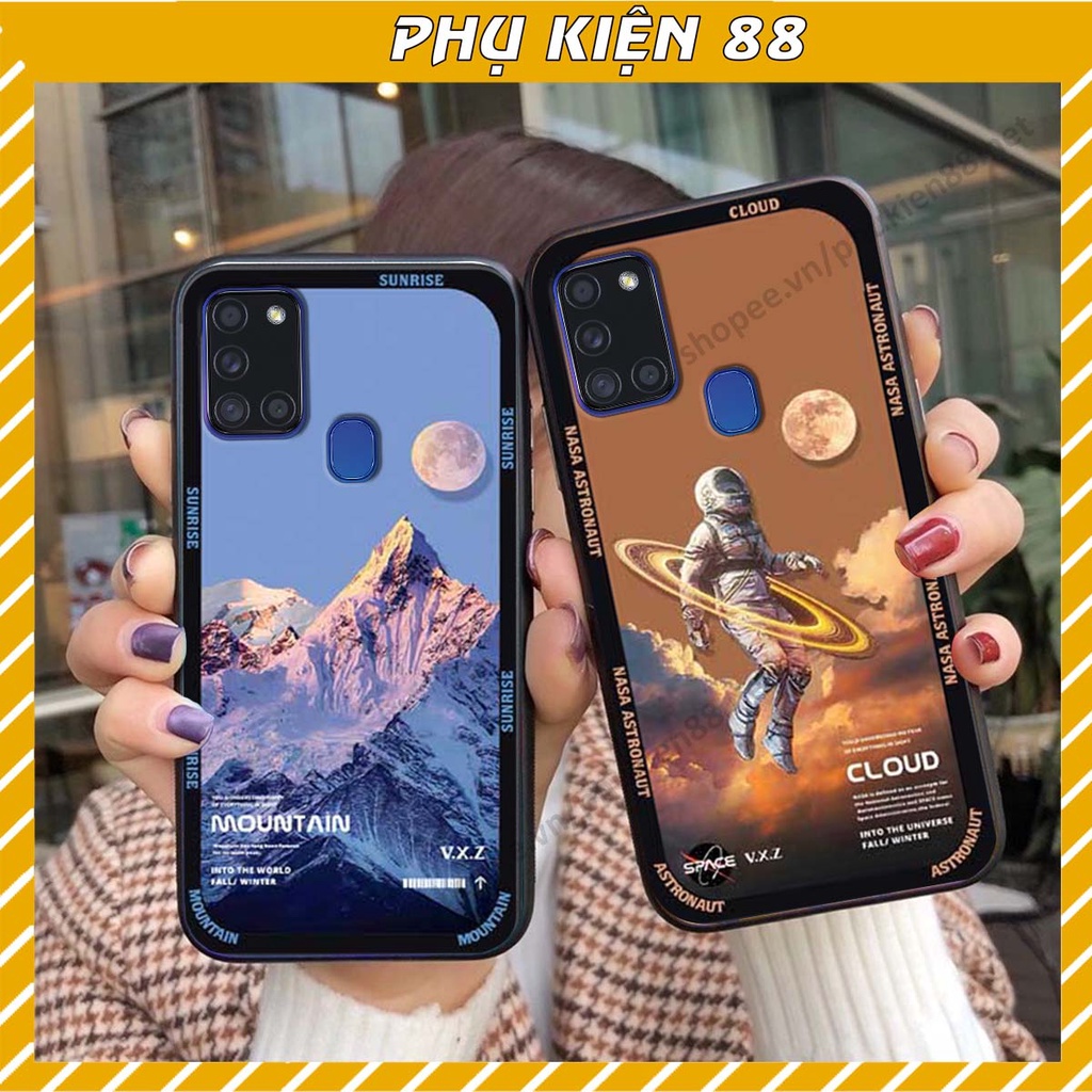 Ốp Samsung A21s hình vũ trụ, mountain, cloud phong cách cá tính