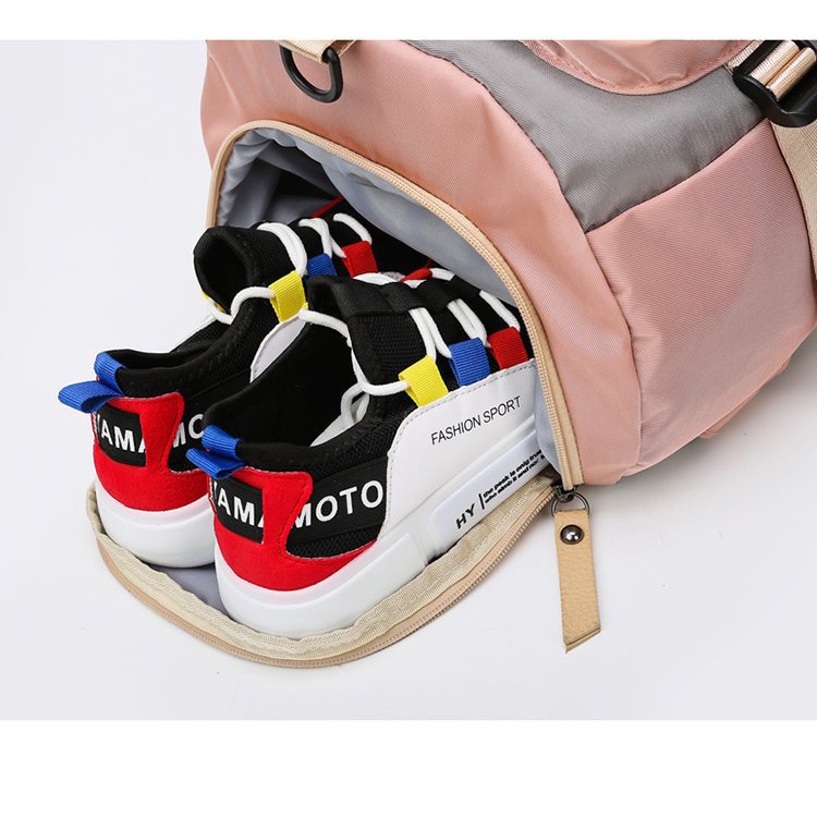 Balo thể thao kiêm túi xách nữ, balo du lịch có ngăn giày, chống nước, chống sốc tốt, PKC-BL14