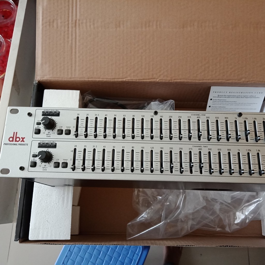 Lọc xì Equalizer DBX 231S hai kênh 31-band