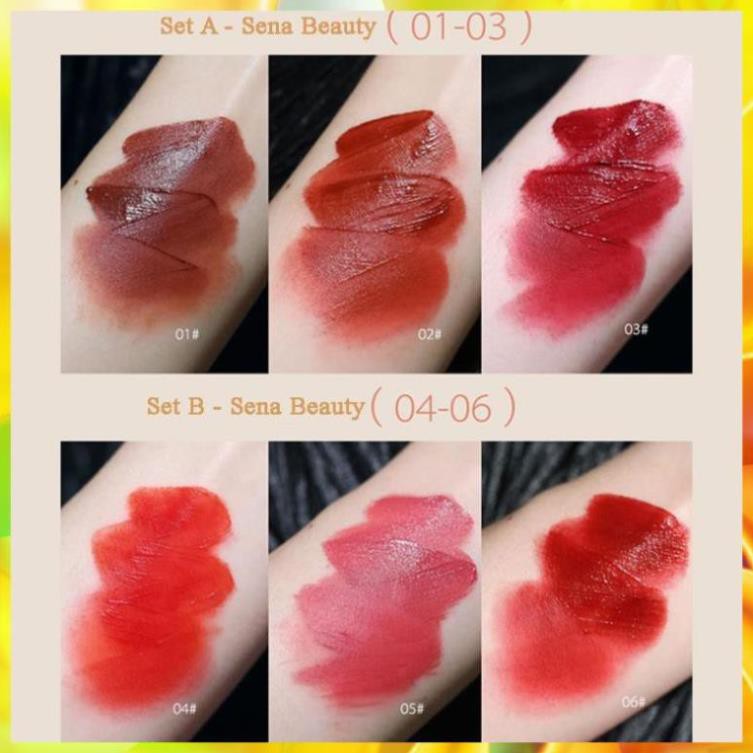 Set 3 Cây Son Kem Lì DAKIFENEY Không Chì Không Độc Hại Khi Tô Nên Môi-MS026 | BigBuy360 - bigbuy360.vn