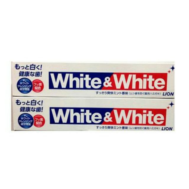 KEM ĐÁNH RĂNG LÀM TRẮNG RĂNG WHITE & WHITE