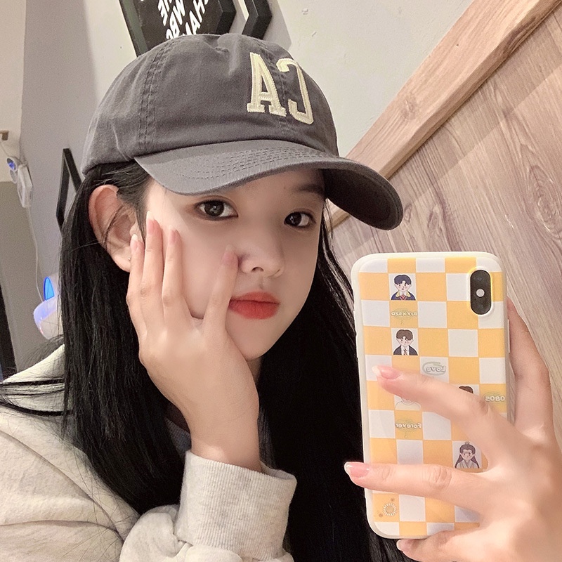 Mũ Lưỡi Trai Mềm Chất Lượng Cao Thời Trang Mùa Hè Hàn Quốc Cho Cặp Đôi