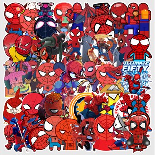 Bộ 57 Sticker hoạt hình Spider-man
