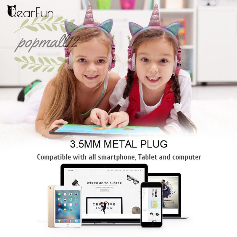 Tai Nghe Chụp Tai Có Mic Thiết Kế Dễ Thương Cho Bé | BigBuy360 - bigbuy360.vn