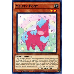 Thẻ bài Yugioh - TCG - Melffy Pony / ROTD-EN020'