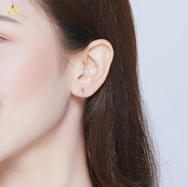 MIRASON - Bông Tai Bạc 925 Cao Cấp - MBTDNM
