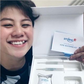 Bộ Gel trắng răng tại nhà Smilee - Kit tẩy trắng răng tại nhà an toàn | Chứng nhận ISO:22716 - Nhập khẩu USA