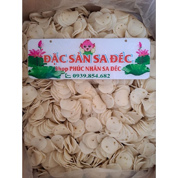 Bánh Phồng Tôm Sa Đéc Tiêu Cay trắng. 0.5Kg ~ 1Kg. Thơm, phồng to.