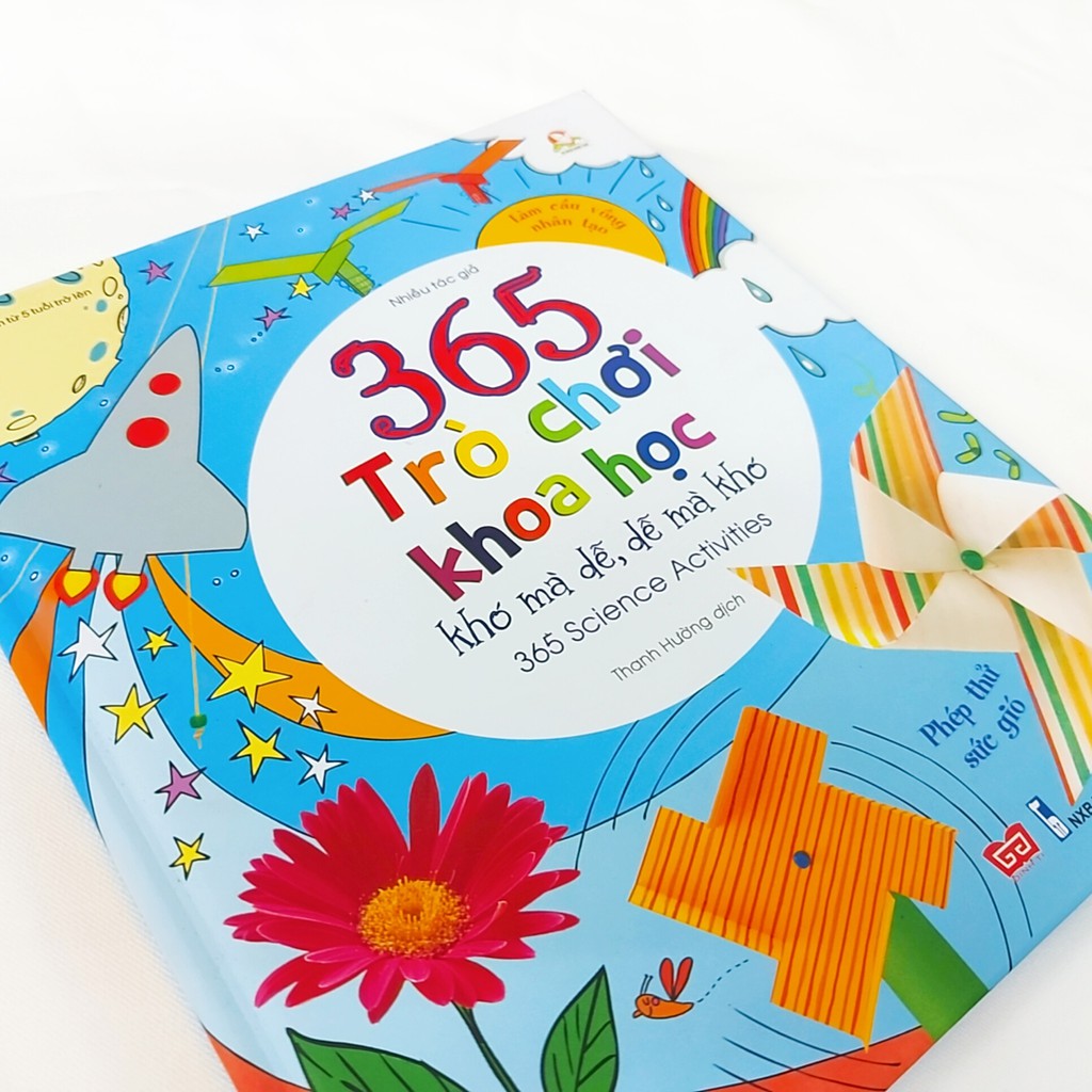 Sách - 365 trò chơi khoa học (dành cho bé 5 tuổi trở lên)