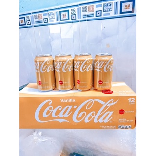 [Date 2024] [1 Lon] Coca Mỹ vị Vanilla