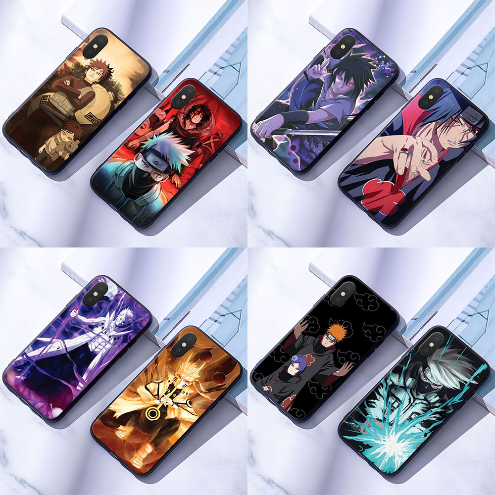 Ốp Điện Thoại Mềm Iphone 6 6s 7 8 Plus X Xr Naruto 2